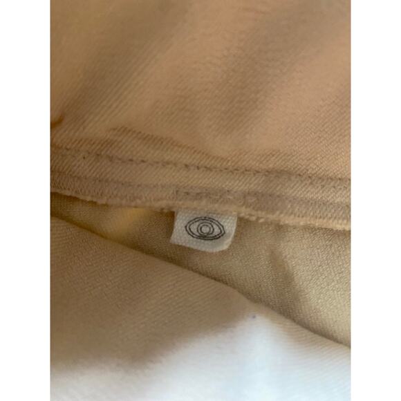 ARJE 100% Cotton Pull On Pants in Cream size 8 Made in Italy - Picture 5 of 6